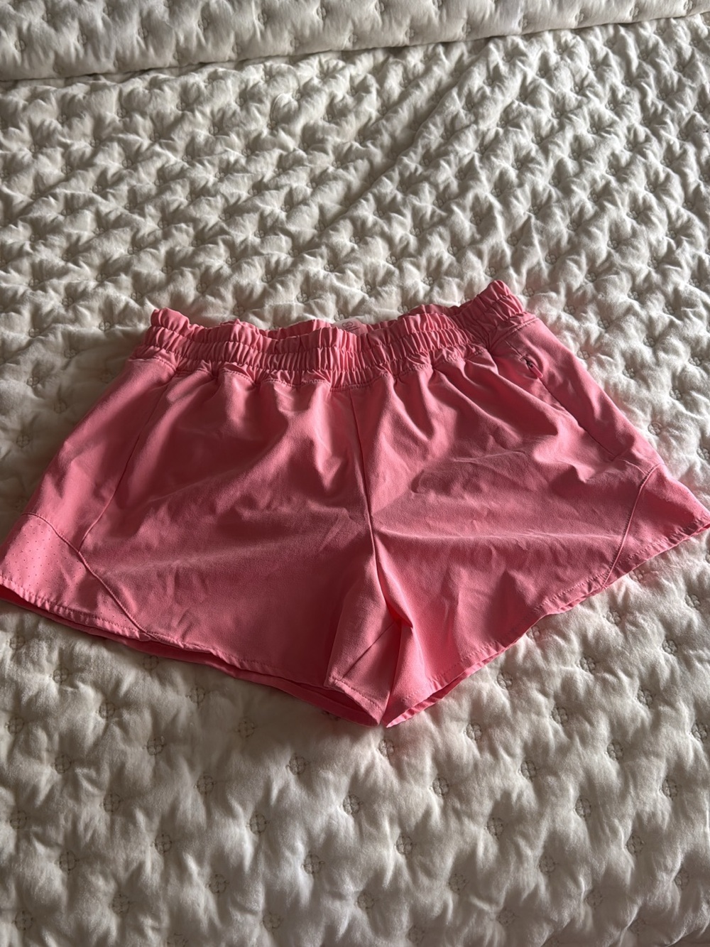 CALIA by Carrie Underwood Bubblegum Pink Elastic Waist Athletic Shorts
